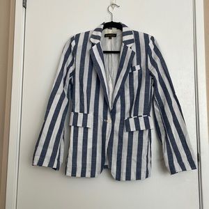 Trendy Striped Blazer